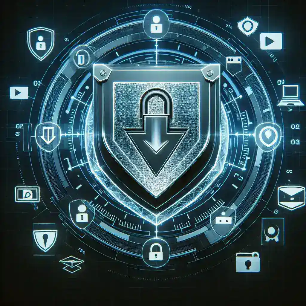 "Imagem ilustrativa de um usuário baixando vídeos do YouTube em um computador, destacando o guia completo e métodos seguros para baixar vídeos em 2024."